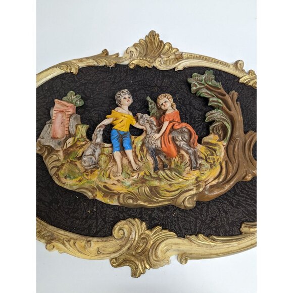 Vintage Empire 3D Wall Art 3824 Italy Picture Man Hunting 16" X 20" - Picture 4 of 13